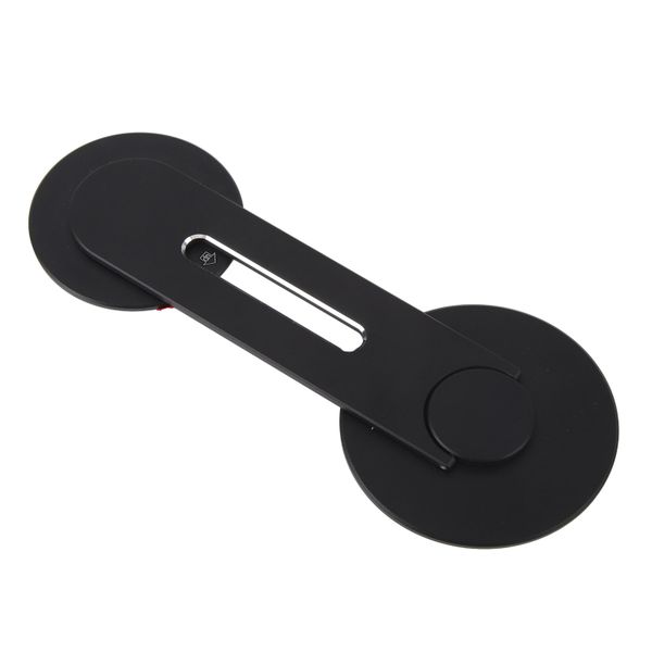 360 Laptop Phone Holder with Magnetic Ring Black