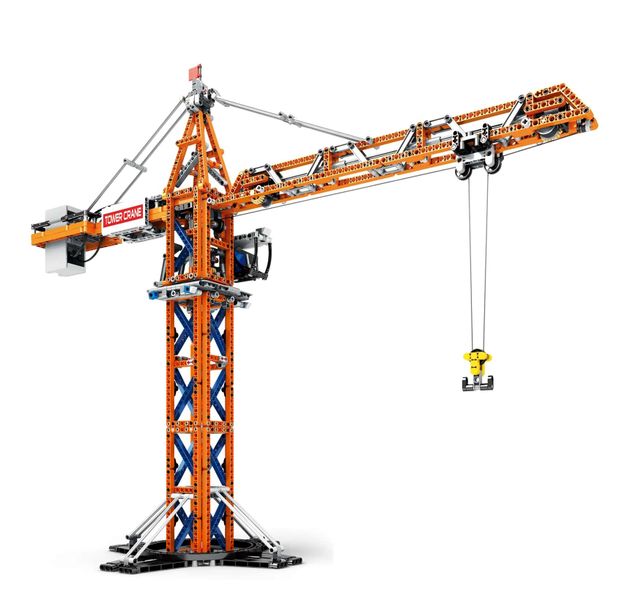 Reobrix R/C Tower Crane Building Blocks (1288 Pieces) - 82cm Long