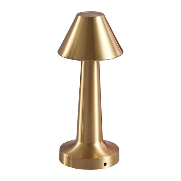Rechargeable cordless LED Table Night Lamp USB charging touch control Clear