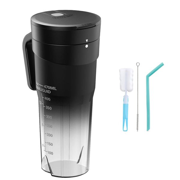 470ml USB Portable Blender/Smoothie Maker,150W, 4000mAh,with Straw &amp; Brush