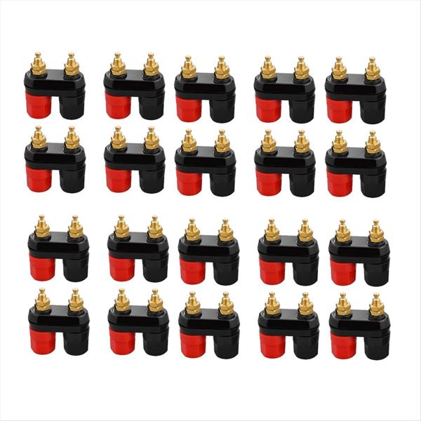 20 Pcs Banana Plug Jack Female Socket for Speaker Compatible with Universal