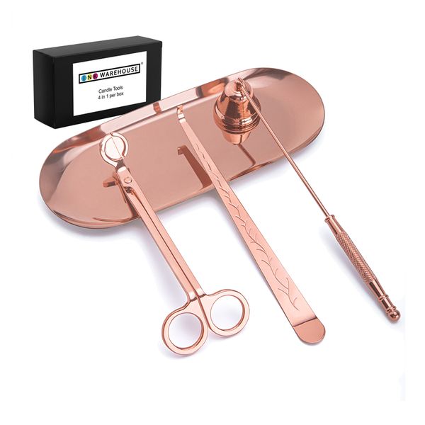 Ink Warehouse Candle Wick Trimmer 4 in 1 Set Candle Care Kit