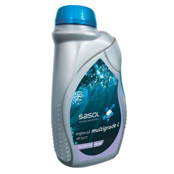 Sasol Engine Oil Multigrade SAE 20W-50 Car Oil - 500ml