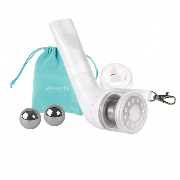 iBreathe OPEP Lung Expansion &amp; Mucus Relief Device - Portable