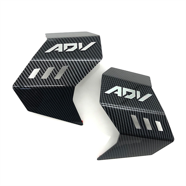 Spoiler Side Wind Front Fairing Protector Wing Cover Carbon Fiber