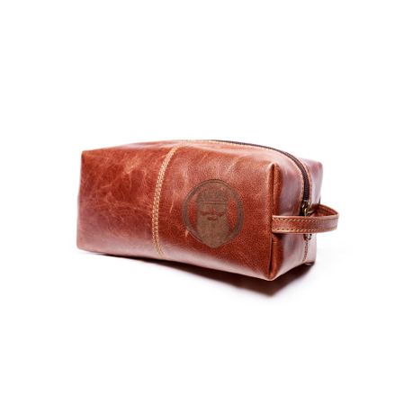 Beard Boys Toiletry Bag Daytona Tan