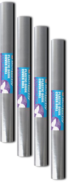 Book Cover Roll - 100 m Plastic (3Mx480Mm) Extra H/Duty X4