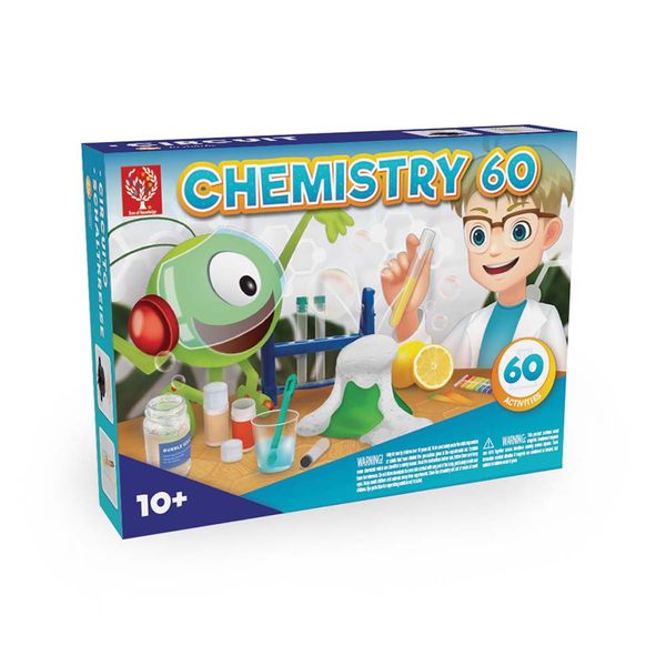 Edu-Toys Science &amp; Experiment Chemistry Kit: 60 Activities