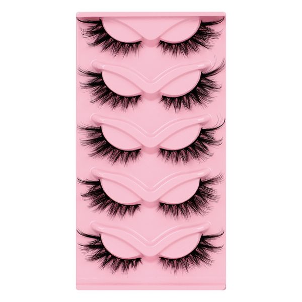 Glam Whisper Lashes - Flirty Volume &amp; Wispy Clusters False Lashes