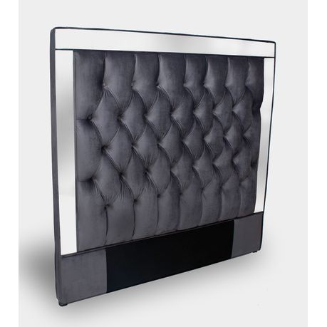 Lifestyle Home Modern Sandy Deep Button Headboard w Mirrors Shop Today. Get it Tomorrow takealot