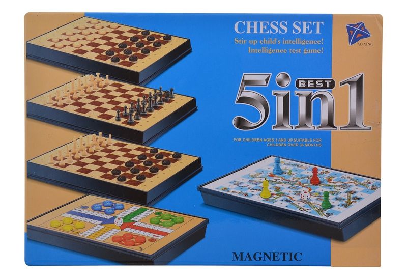 5-in-1 Home Entertainment Game Set