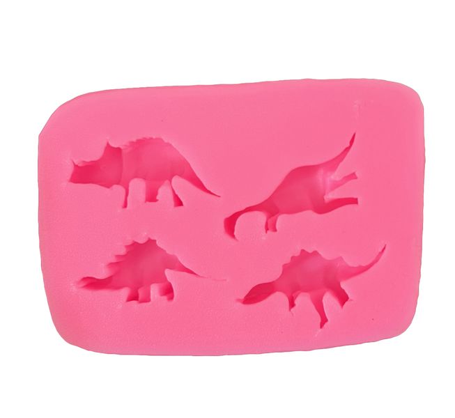 Small Dinosaur Silicone Fondant Mold