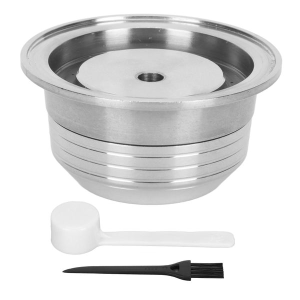 Reusable Stainless Steel Coffee Capsule With Lid