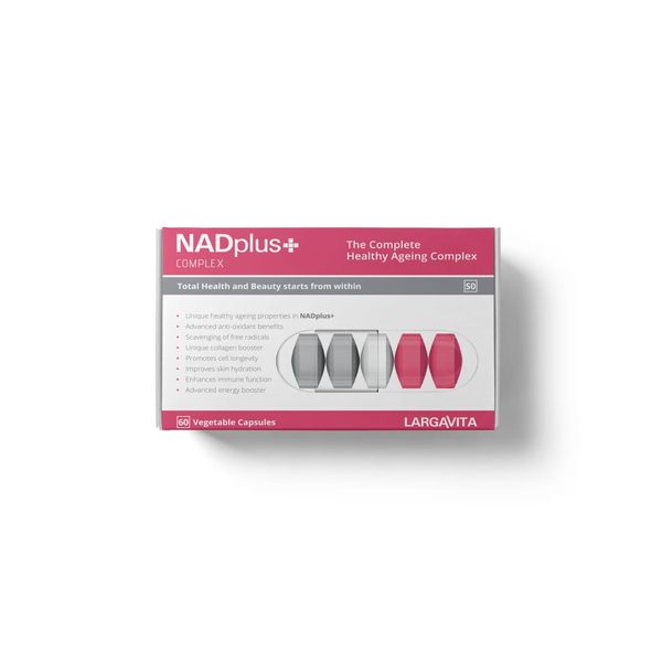 NAD plus+ Complex, - Largavita Bioscience (60 vegetable capsules)