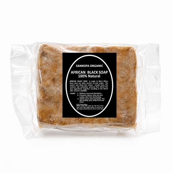 Sankofa Organic Black Soap - 100g
