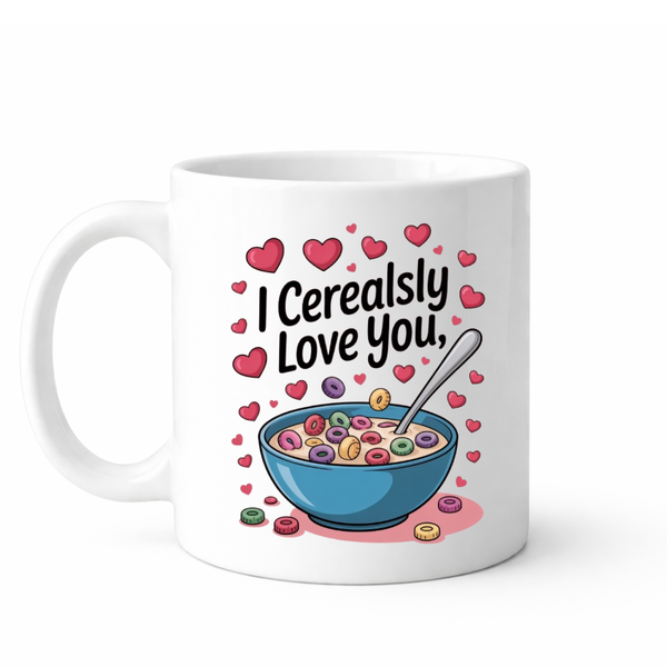 I cerealsly love you - Valentines - Relationship mug