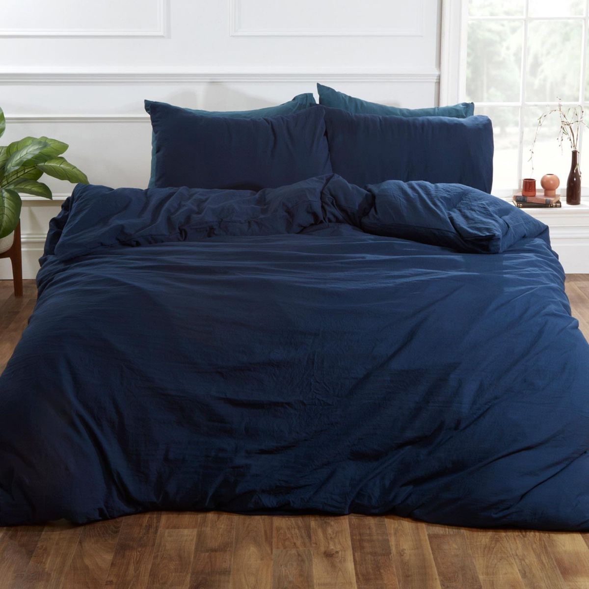 Lush Living Duvet Comforter Quilted Cover Set 2 Pillow Cases   S Zoom.file