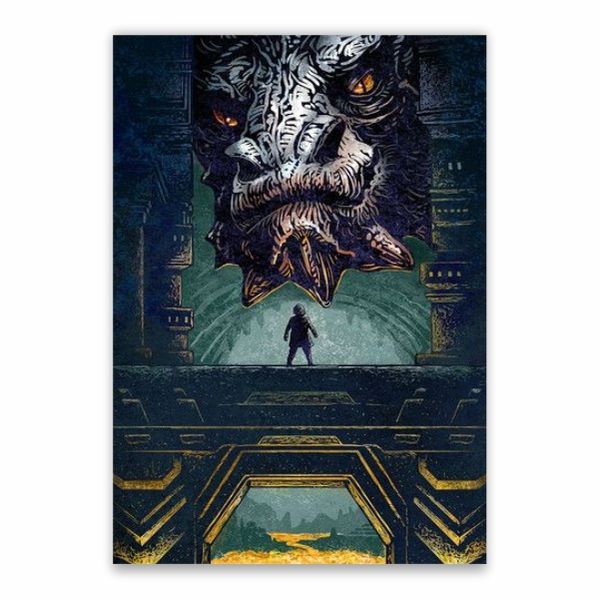 Bilbo And Smaug Poster - A1