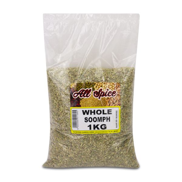 All Spice - Whole Soomph - Fennel - Seeds - Natural Herb - 1kg