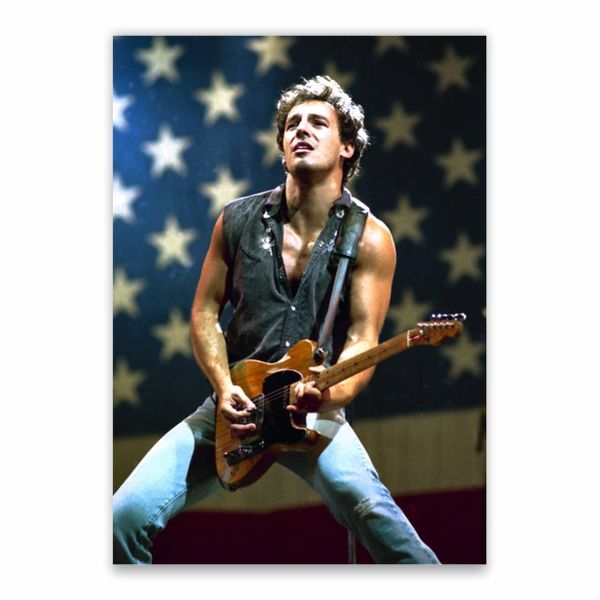 Bruce Springsteen Performing Poster - A1