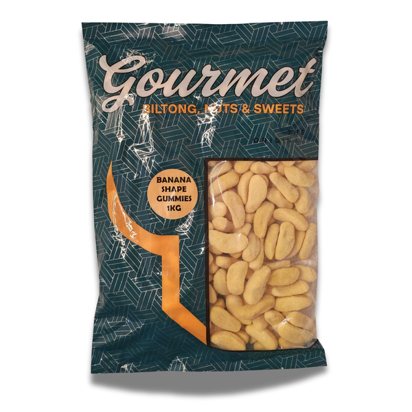 Banana Shape Gummies 1kg