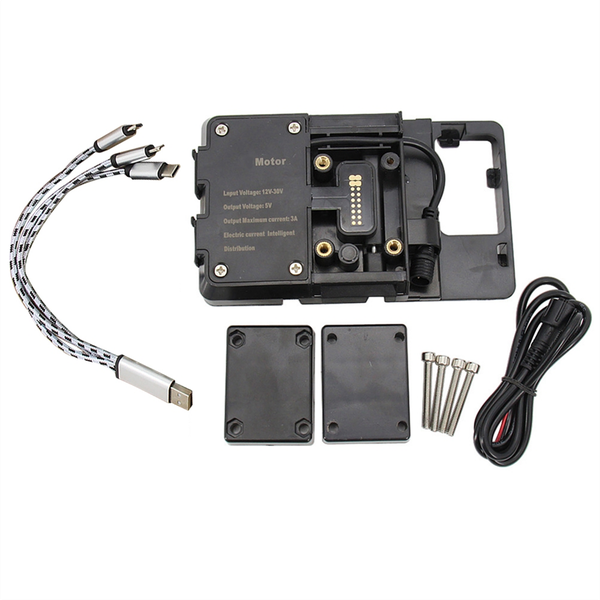 Phone Holder Navigation Usb Charger Stand Bracket Compatible with Bmw R1200Gs