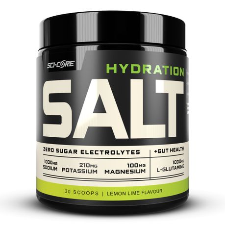 Sci-core Hydration Salt - Zero Sugar Electrolytes -30 servings - Lemon Lime Image