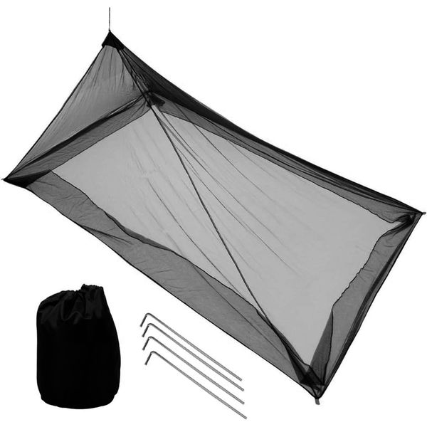 Mosquito Net Insect Protection for Travel Camping Bedding Patio with Bag