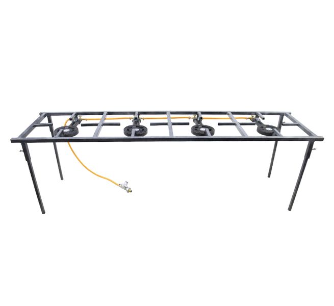 4 Plate Light Duty Gas Stove