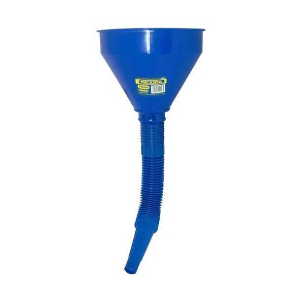 Funnel - Plastic - 145mm + Flex Spout - 5 Pack
