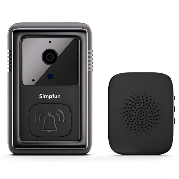HD Video Doorbell with Two-Way Intercom,Wireless WiFi Smart Home Doorbell