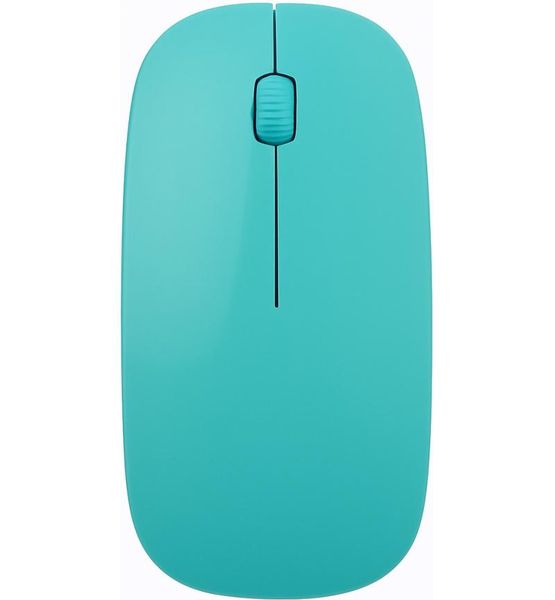 PTech USB 2.4Ghz Wireless Mouse with 1200 DPI Turquoise