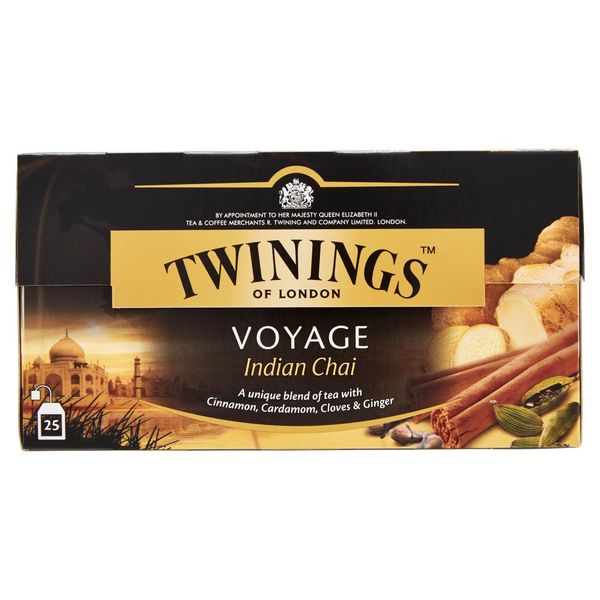 Twinings Voyage Indian Chai Tea Teabags (25)