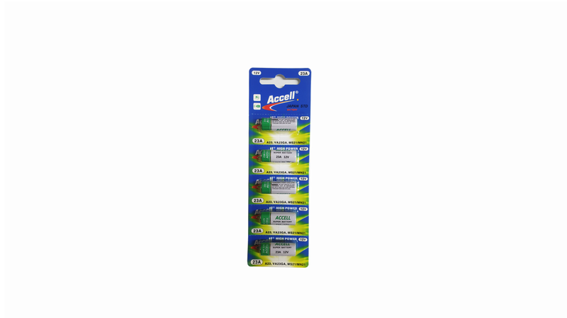 ZF A23 Battery 12V Alkaline for Remote - 5 Batteries In The Pack