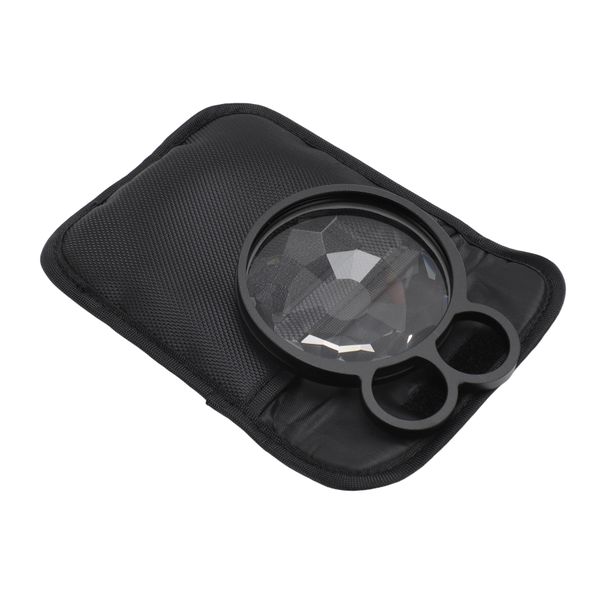 77mm Handheld Kaleidoscope Filter - Aluminum Alloy Camera Accessory