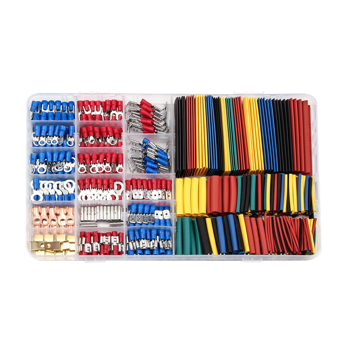 328 Piece Heat Shrinkable Tube Cable Repair Kit & 350 Piece Cold