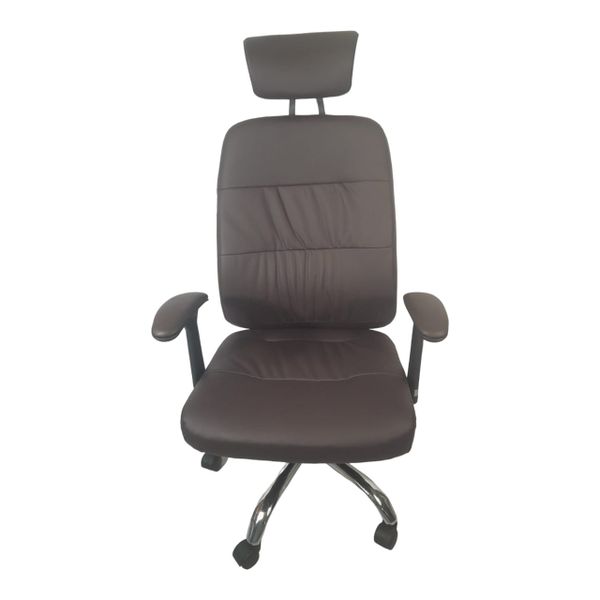 SMTE- Leather Office Chair -Black