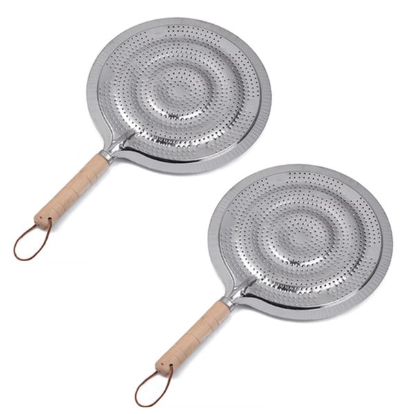 Camping Kitchen Utensils Heat Diffuser Toaster Stove Pan For Gas Set of 2
