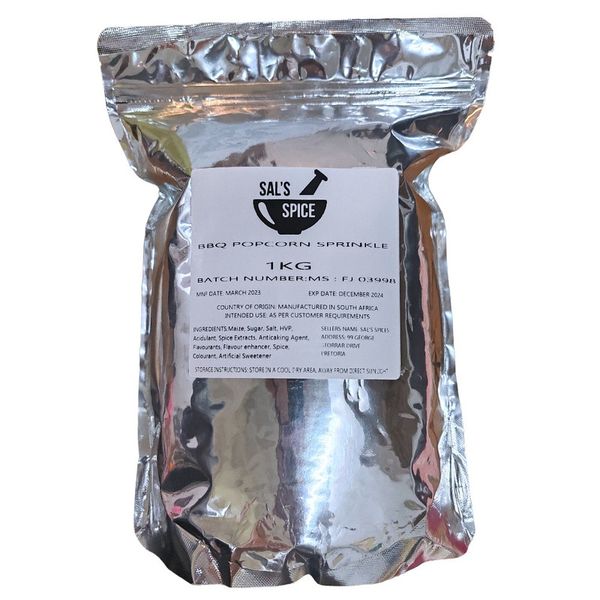 Sal's Spice BBQ Popcorn Sprinkle - 1kg