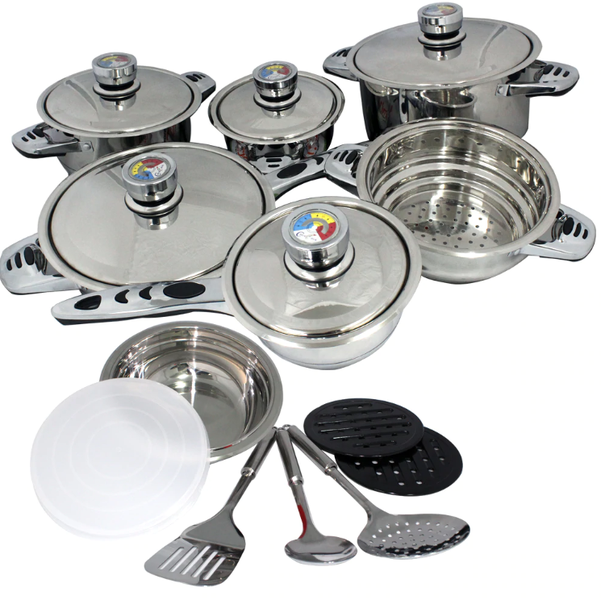 Royal Diamond Chuk Bok 19pc Cookware Set