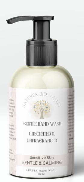 Nature's Bio-Valley: Unscented &amp; Gentle Sensitive Hand Wash - 200ml