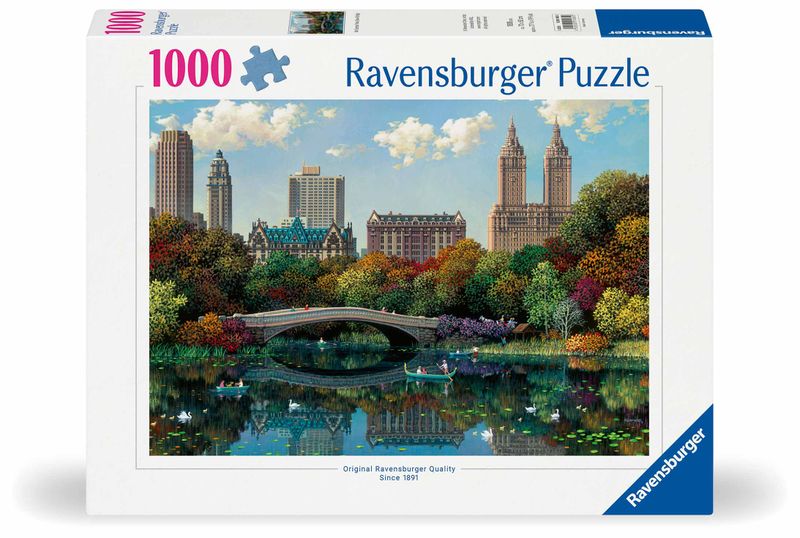 Ravensburger 1000 Piece Puz Ny Central Park-Bow Bridge