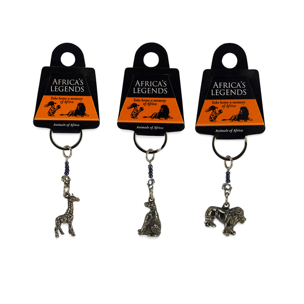 Africa Link Keyrings to Carry Your Keys in Style - Pack of 3
