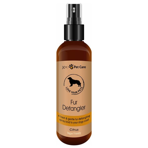 Xpel Pet Care Vegan-Friendly Citrus Fresh Fur Detangler Spray - 250ml