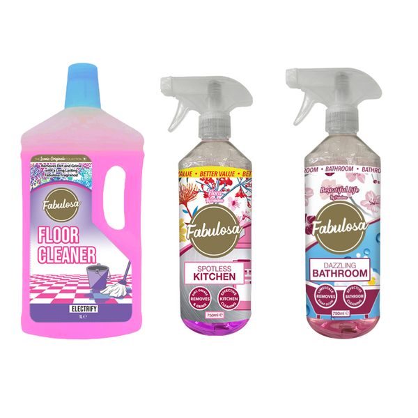 Fabulosa Cleaning 3 Pack Bundle E