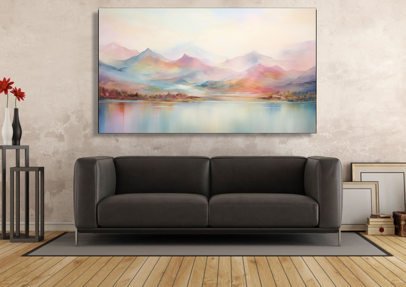 Canvas Wall Art - Valley of Dreams Abstract- HC1017