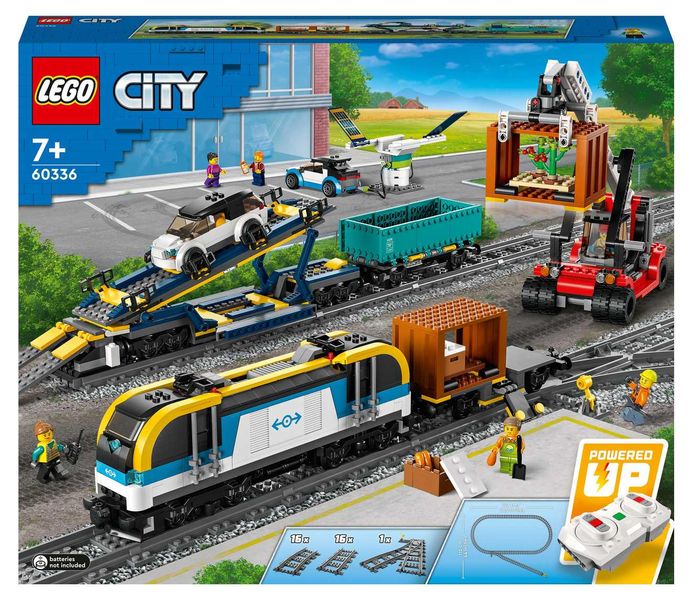 LEGO® City Freight Train 60336 Building Toy Set (1,153 Pieces)