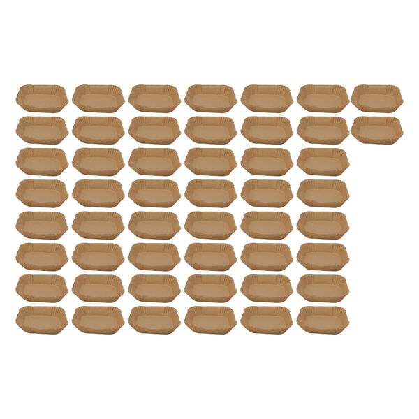 Regent Air Fryer Square Parchment Paper Liners 50 Piece - 160x160x45mm