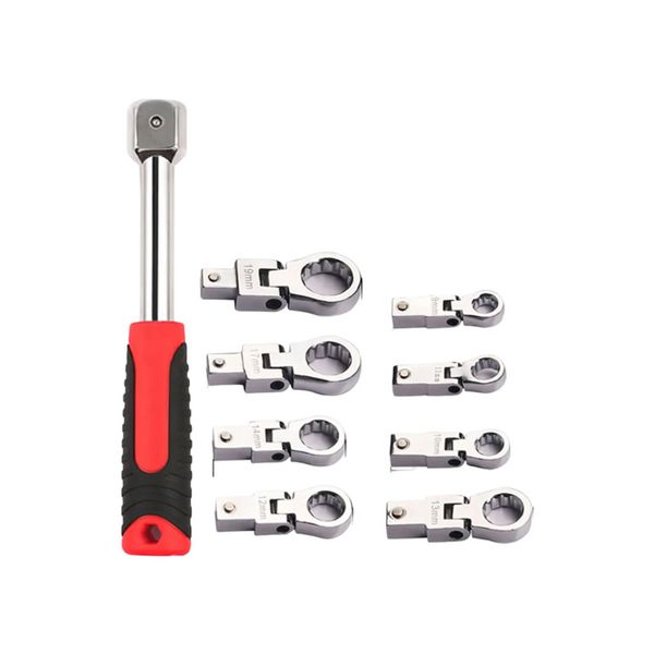 9-Piece Flexible Ratcheting Wrench Set FM-3