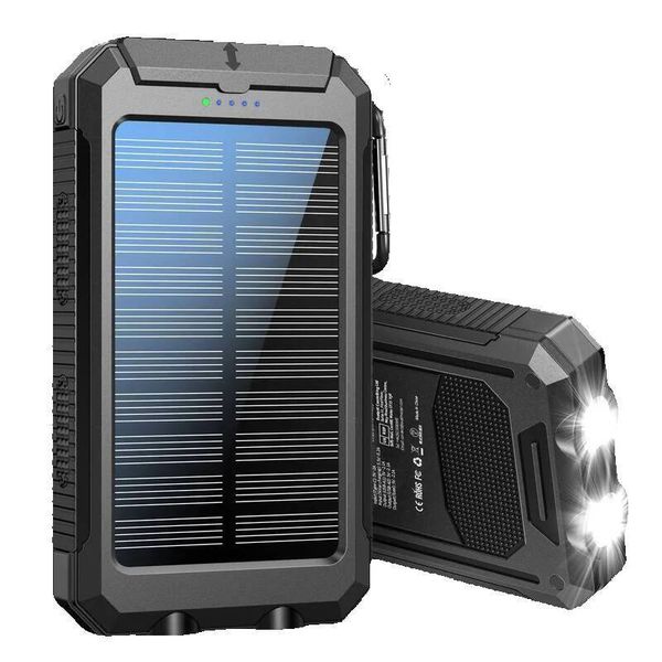 10000mAh Solar Charging Power Bank